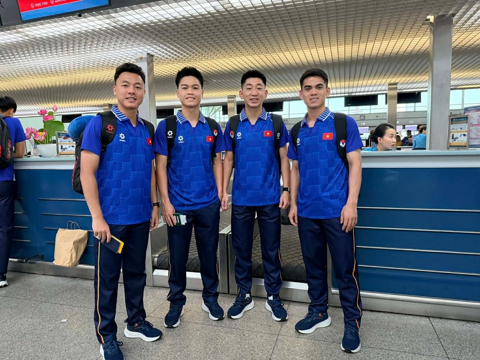U.23 Việt Nam háo hức lên đường sang Thái Lan, chính thức chiến dịch săn vàng SEA Games 33- Ảnh 4.