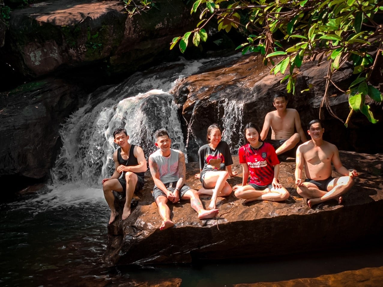 bading i Suoi Tien Phu Quoc-strømmen