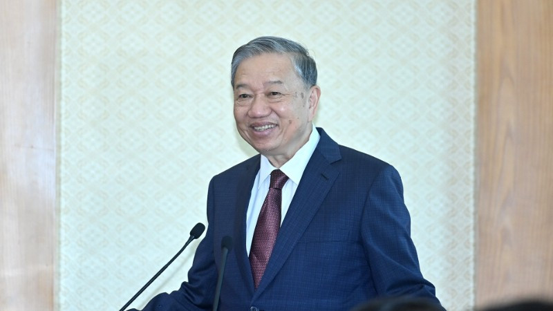 Generalsekretær til Lam. (Foto: DANG KHOA)