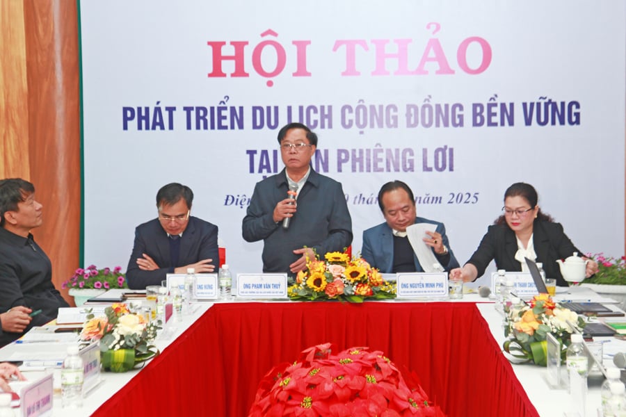 Tìm giải pháp phát triển du lịch cộng đồng bền vững tại bản Phiêng Lơi, tỉnh Điện Biên - Ảnh 1.