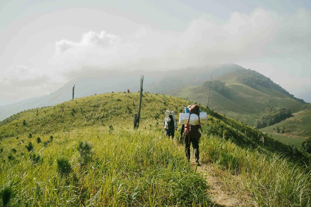 trekking vườn quốc gia Phước Bình rất thú vị
