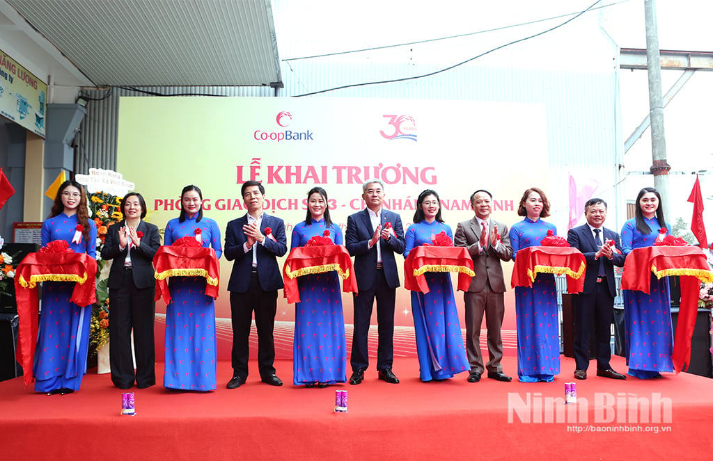 Khai trương Phòng giao dịch số 3, Co-opBank Chi nhánh Nam Định