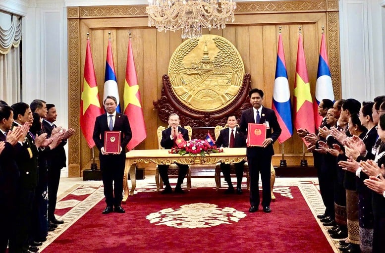 Tăng cường hợp tác pháp luật và tư pháp Việt Nam - Lào- Ảnh 1.