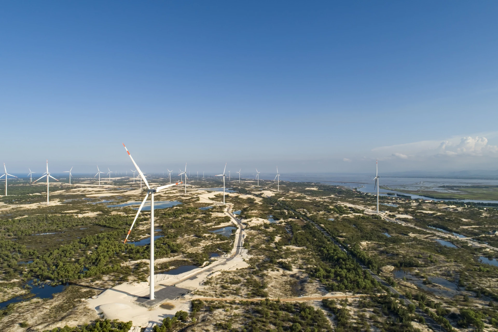 Quang Tri is a locality with ideal conditions for developing the energy industry, especially renewable energy - Photo: P.V