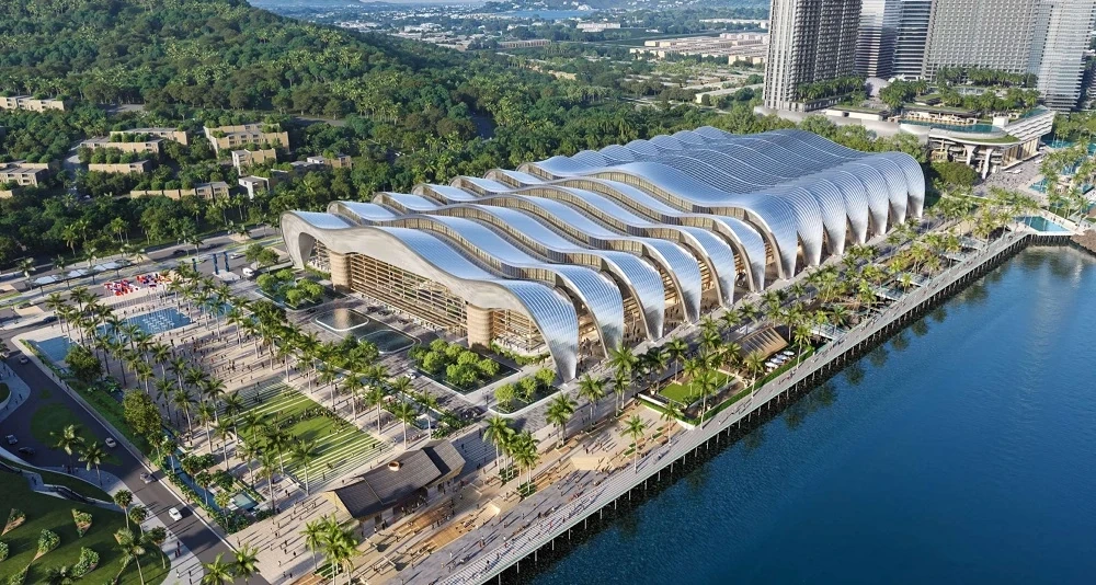 Internationale luchthaven Phu Quoc en APEC-conferentiecentrum in Phu Quoc vestigen bouwrecord