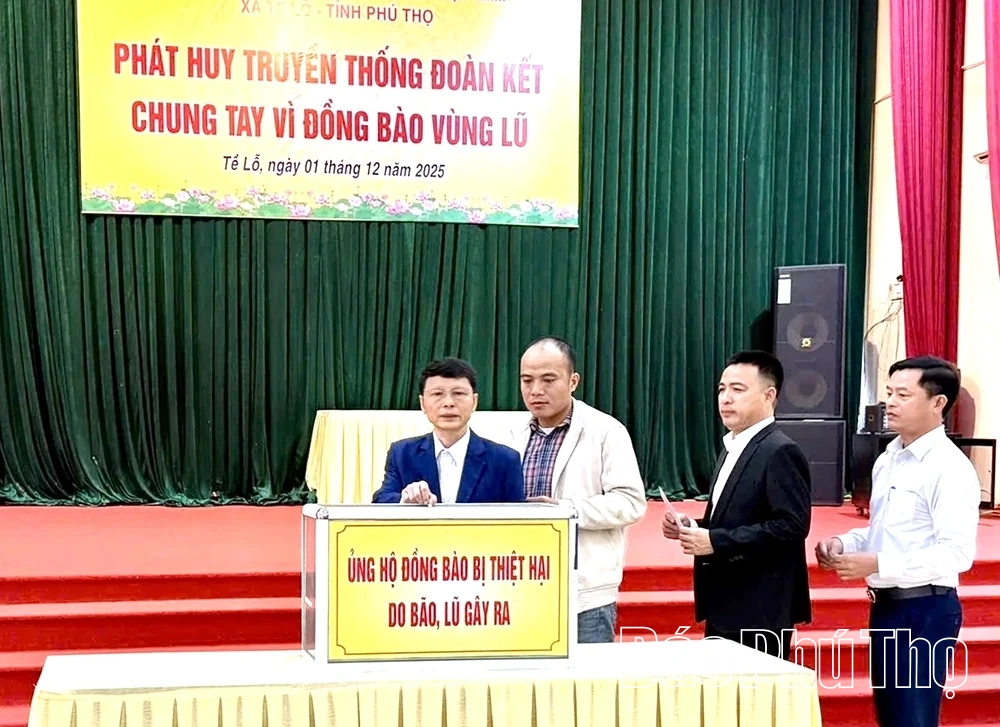 ຕາ​ແສງ ເຕ​ໂລ ​ຮ່ວມ​ມື​ໜູນ​ຊ່ວຍ​ຜູ້​ປະສົບ​ໄພ​ນ້ຳ​ຖ້ວມ