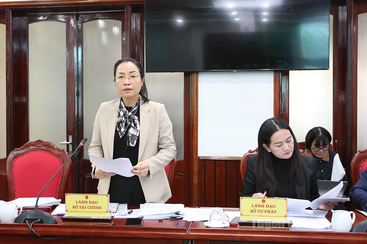 Ledarna för finansdepartementet talade.