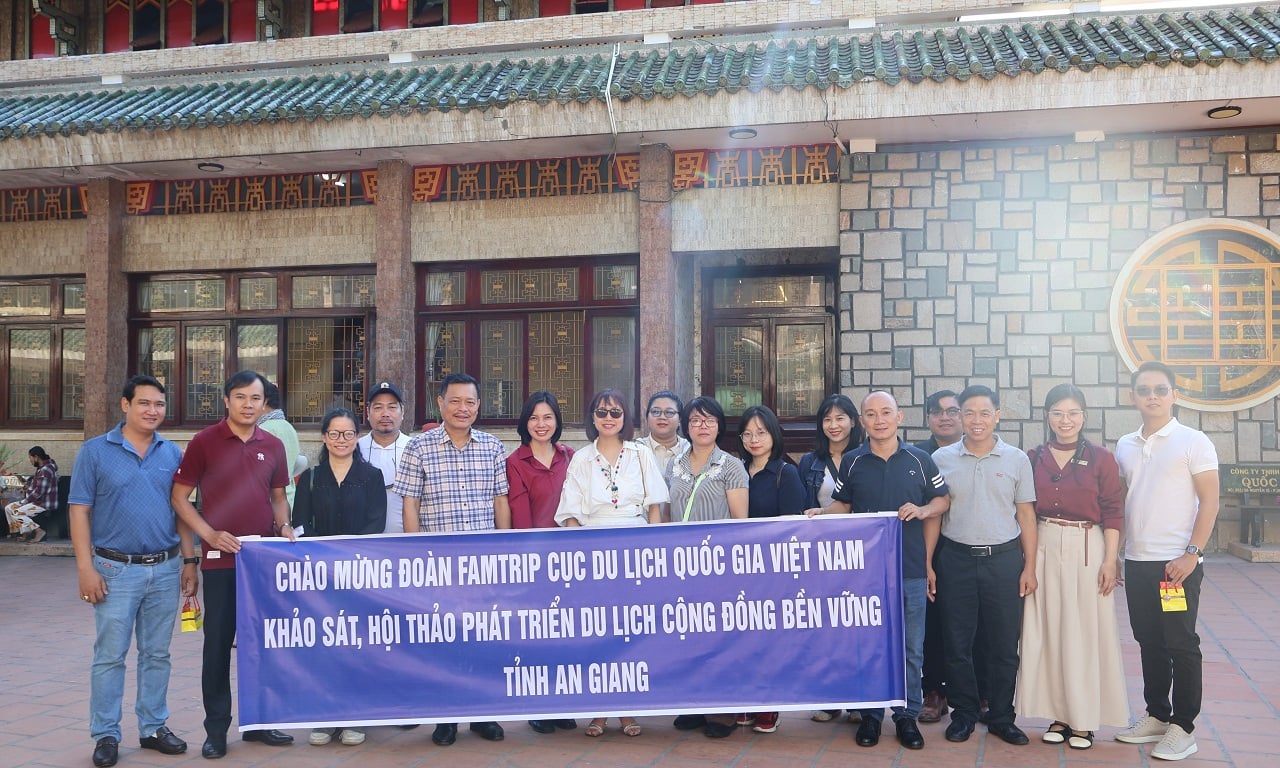 Cục Du lịch Quốc gia Việt Nam tổ chức khảo sát du lịch cộng đồng tỉnh An Giang - Ảnh 1.