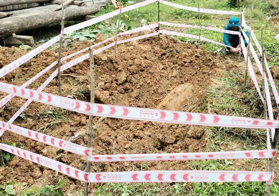 این بمب حصارکشی و به شدت محافظت شده بود - عکس. مشارکت کننده