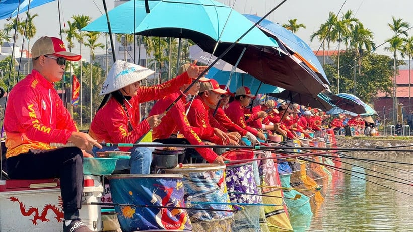 អត្តពលិកក្នុងការប្រកួត។