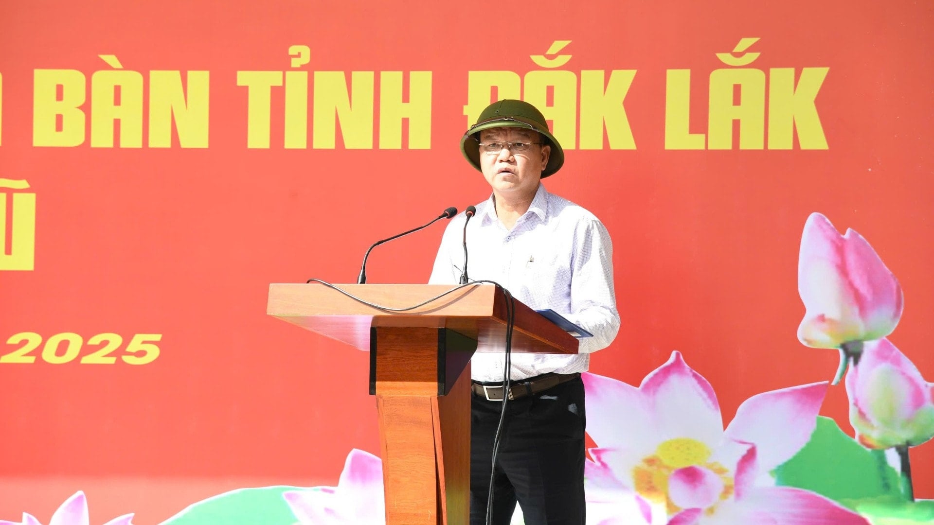 На церемонии выступил заместитель председателя Народного комитета провинции Даклак Дао Ми. img-2678-5125.jpg