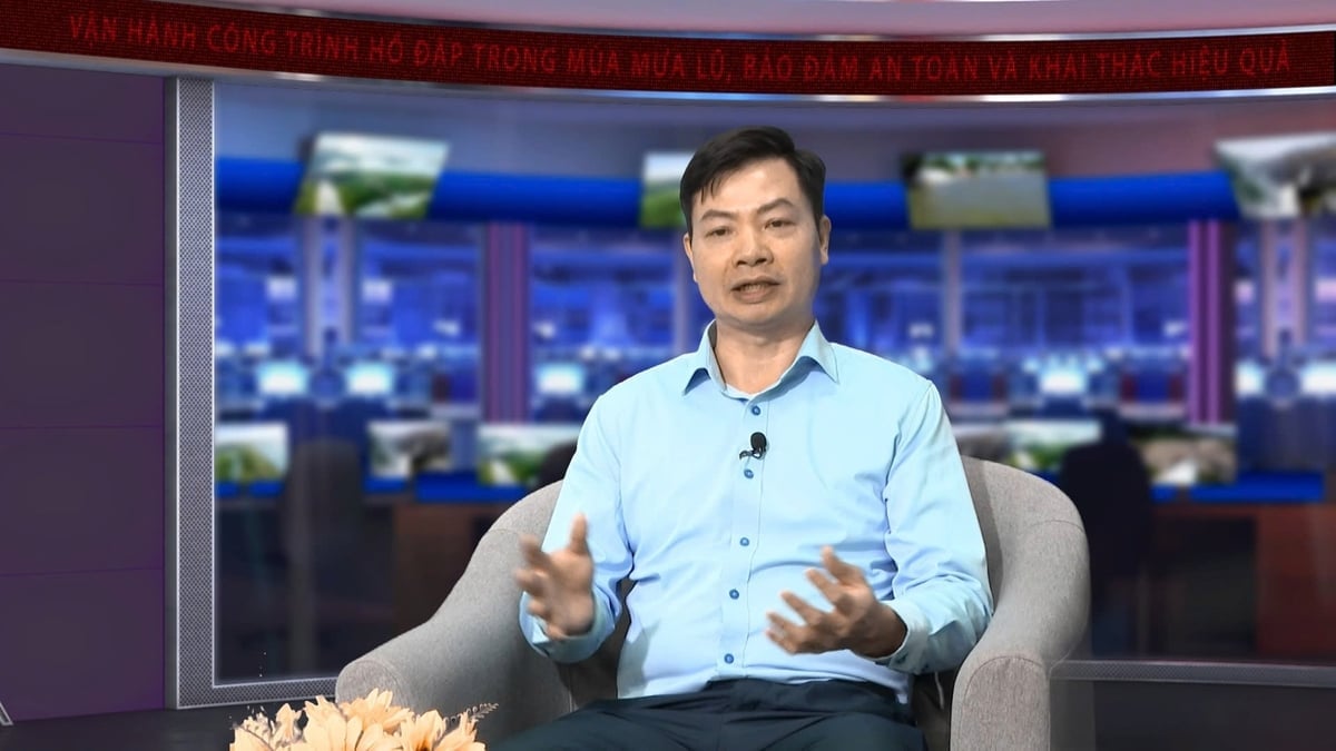 Ông Phạm Công Thành, Trưởng phòng Quy hoạch Thủy lợi Bắc Trung Bộ, Viện Quy hoạch Thủy lợi (Bộ Nông nghiệp và Môi trường). Ảnh: Minh Phúc.