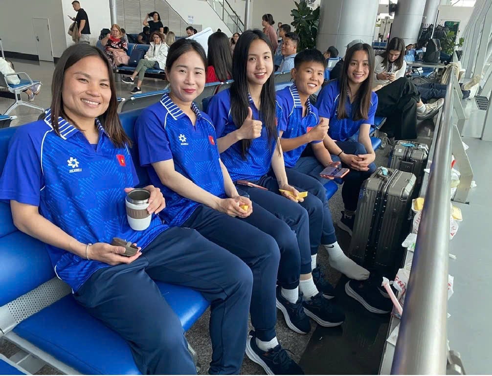 Đội tuyển nữ Việt Nam bắt đầu hành trình bảo vệ tấm HCV SEA Games 33 tại Thái Lan- Ảnh 1.