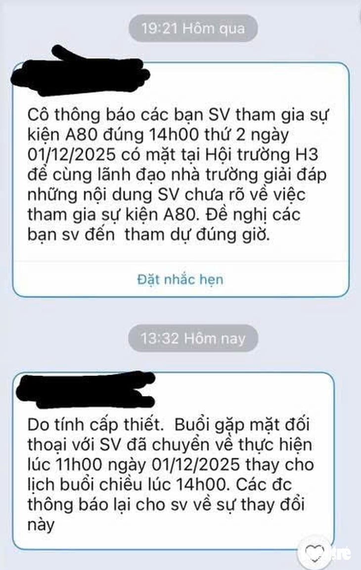 Lùm xùm trường chi trả tiền tập luyện A80 cho sinh viên: Phát hiện sai sót sẽ xử lý nghiêm - Ảnh 2.
