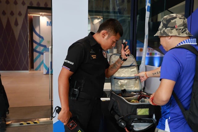 Trung tâm báo chí SEA Games 33 tại Thái Lan có gì, tại sao an ninh siết chặt?- Ảnh 1.