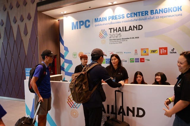 Trung tâm báo chí SEA Games 33 tại Thái Lan có gì, tại sao an ninh siết chặt?- Ảnh 2.