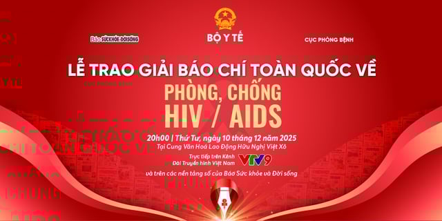 Đón chờ Lễ trao giải Báo chí toàn quốc về phòng, chống HIV/AIDS sắp diễn ra ngày 10/12 tới- Ảnh 1.