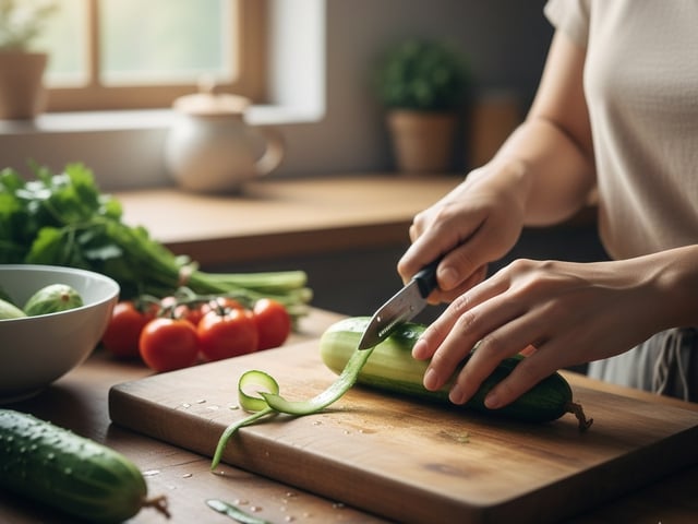 Gọt hay không gọt vỏ dưa leo: Lời khuyên khiến nhiều người bất ngờ - Ảnh 2.