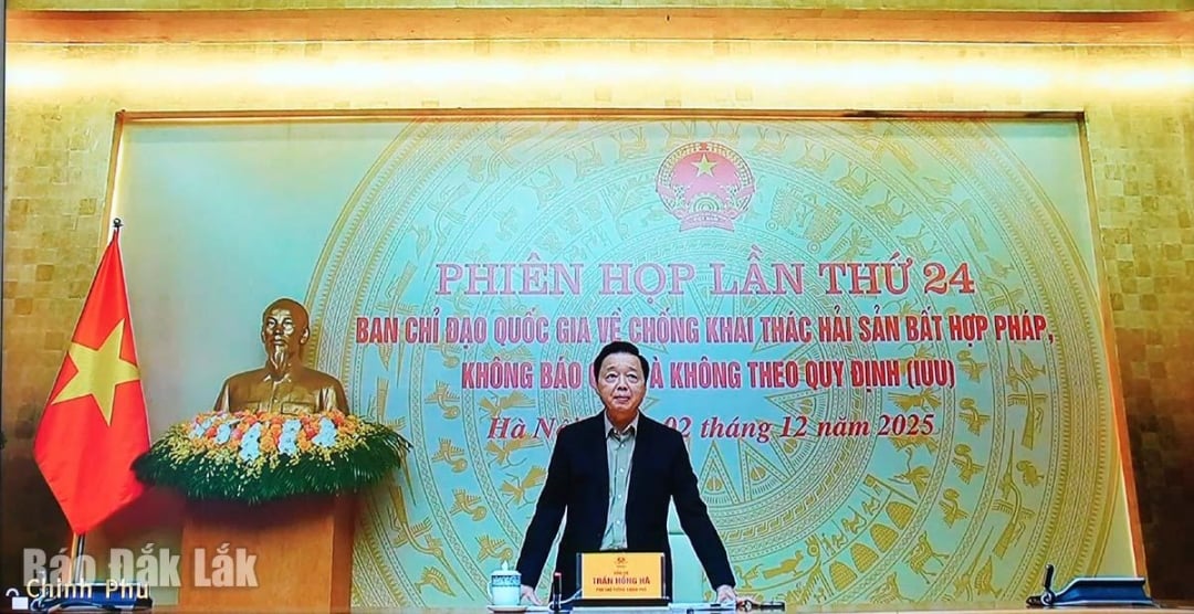 Phó Thủ tướng Chính phủ Trần Hồng Hà kết luận tại phiên họp.