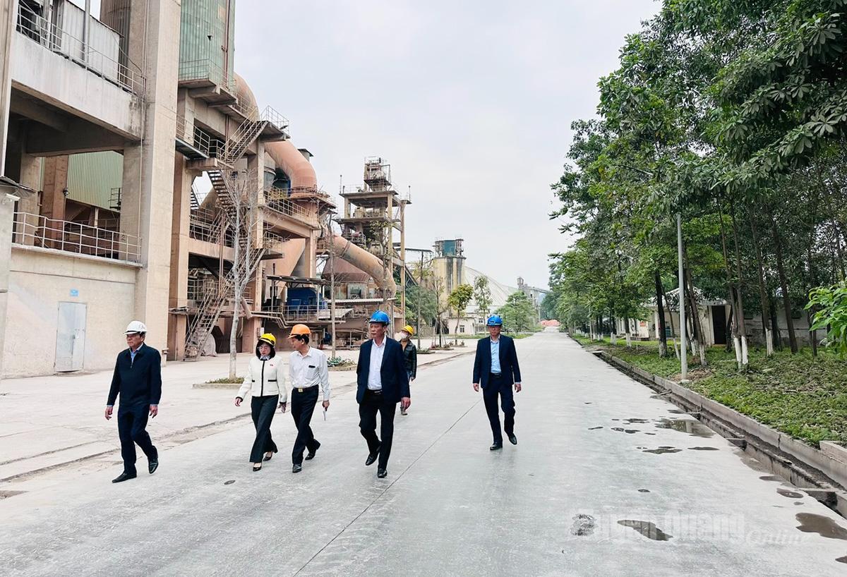 Selskapets fabrikkområde.