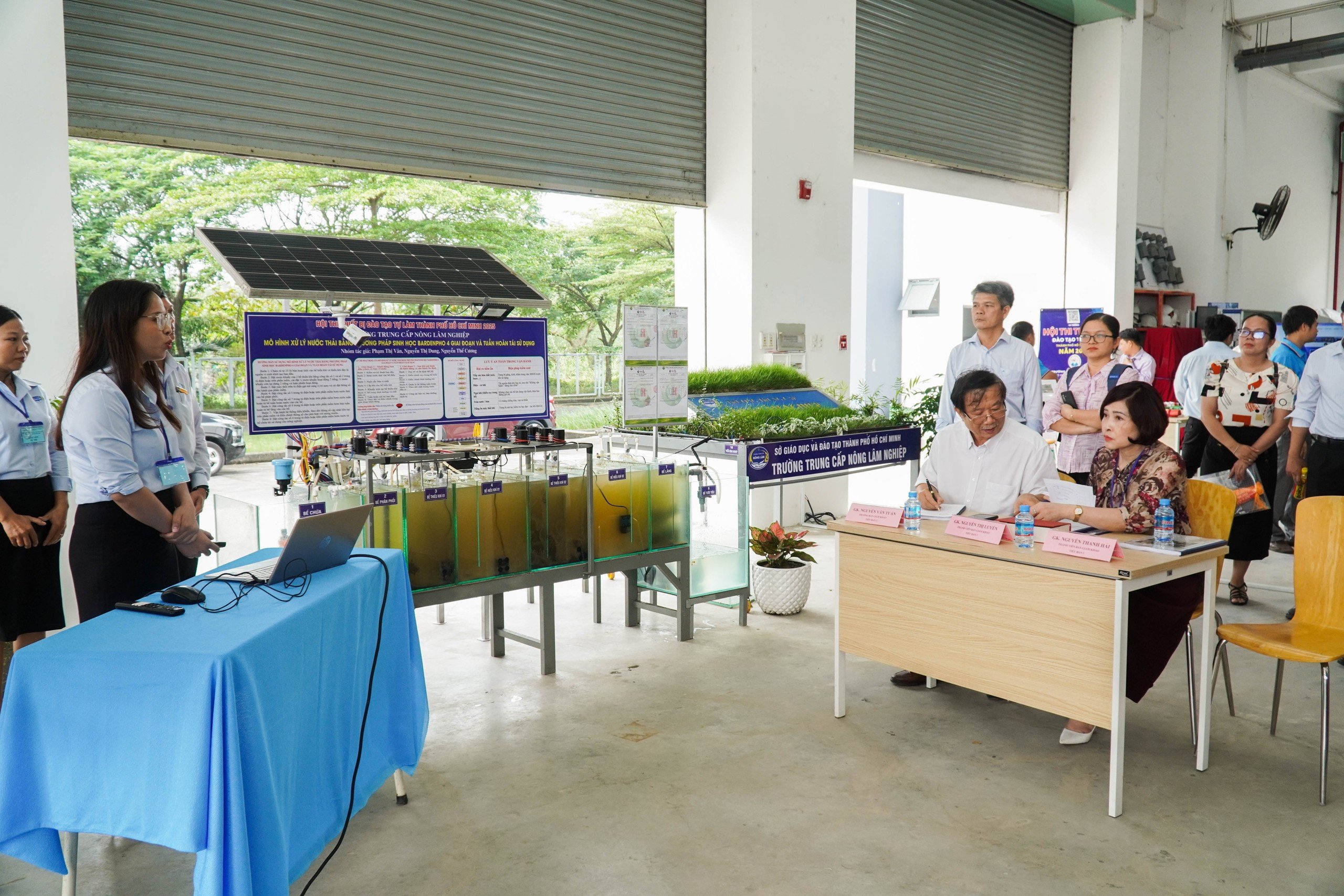 Đã mắt với những mô hình tại Hội thi Thiết bị đào tạo tự làm TP HCM - Ảnh 9.