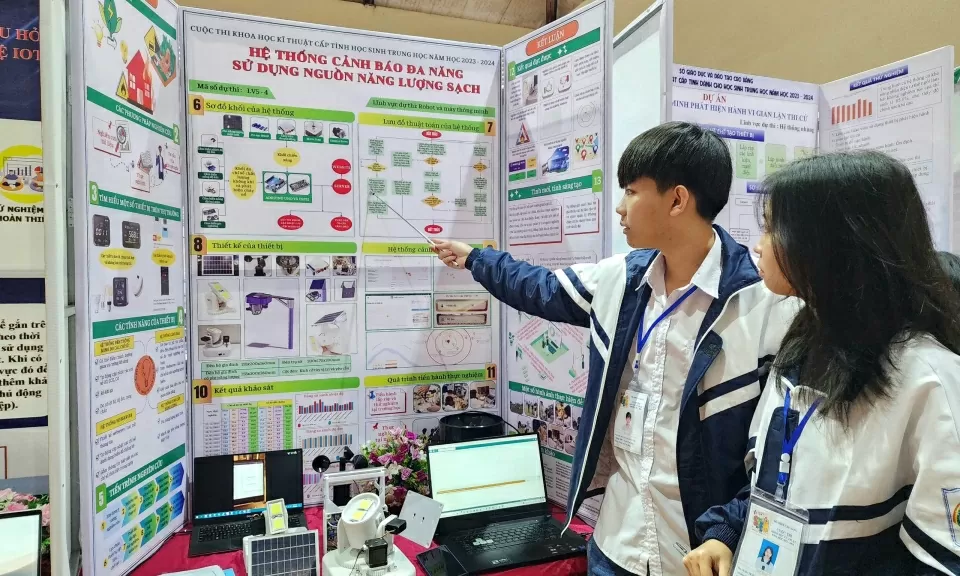 Sửa quy chế cuộc thi nghiên cứu khoa học, kỹ thuật cấp quốc gia dành cho học sinh