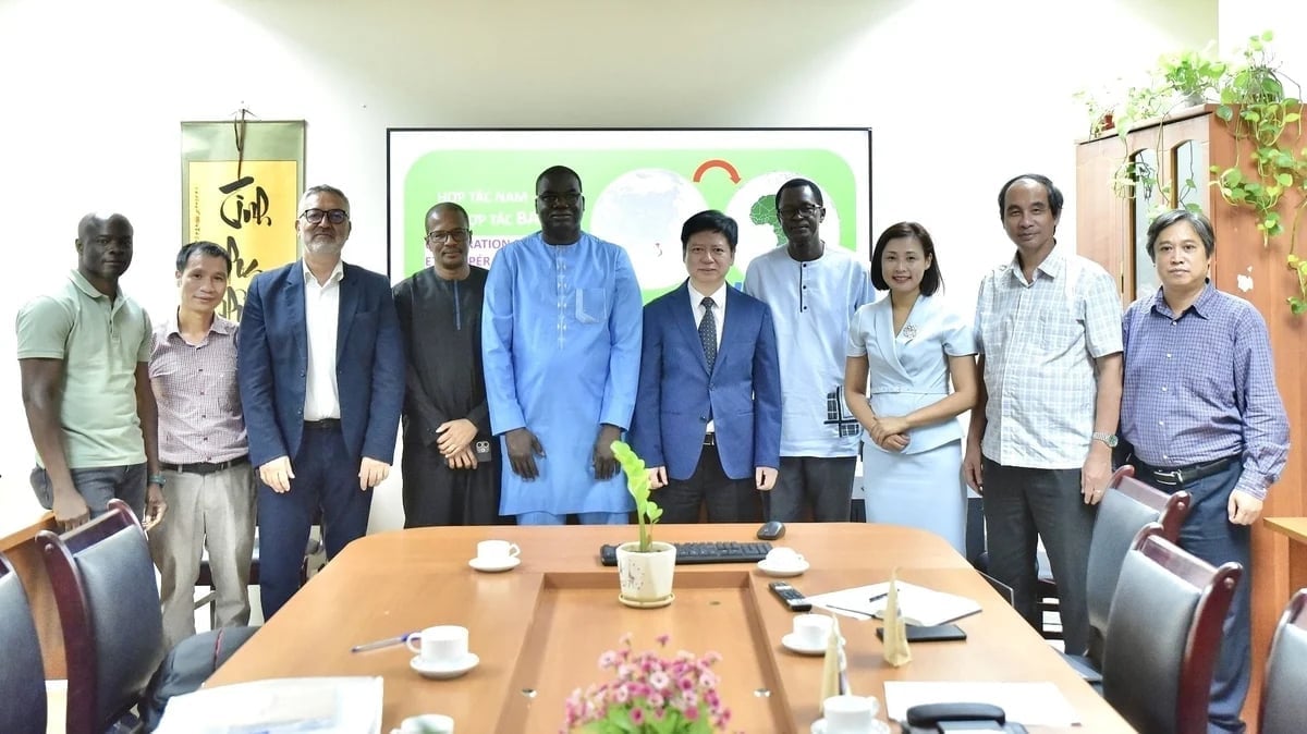 Đoàn công tác khoa học nông nghiệp Senegal đến thăm và làm việc với Bộ Nông nghiệp và Môi trường vào tháng 8/2025. Ảnh: Kiều Chi.