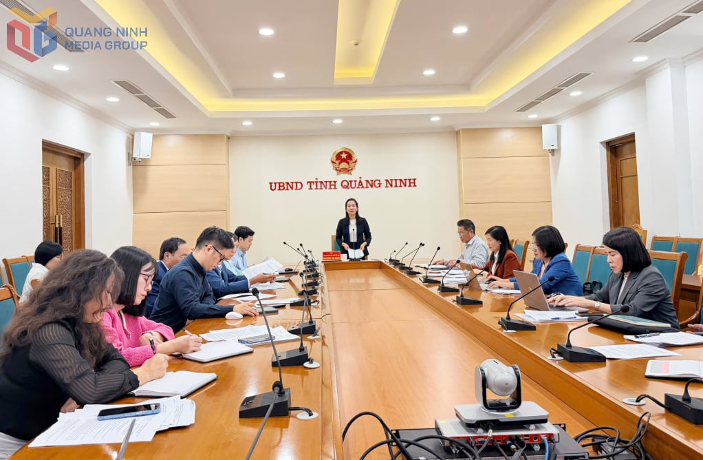 На собрании выступила заместитель председателя Народного комитета провинции товарищ Нгуен Тхи Хань.