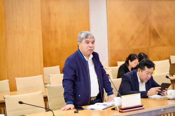 Ông Lê Đình Hanh - Phó Giám đốc Quỹ NAFOSTED.