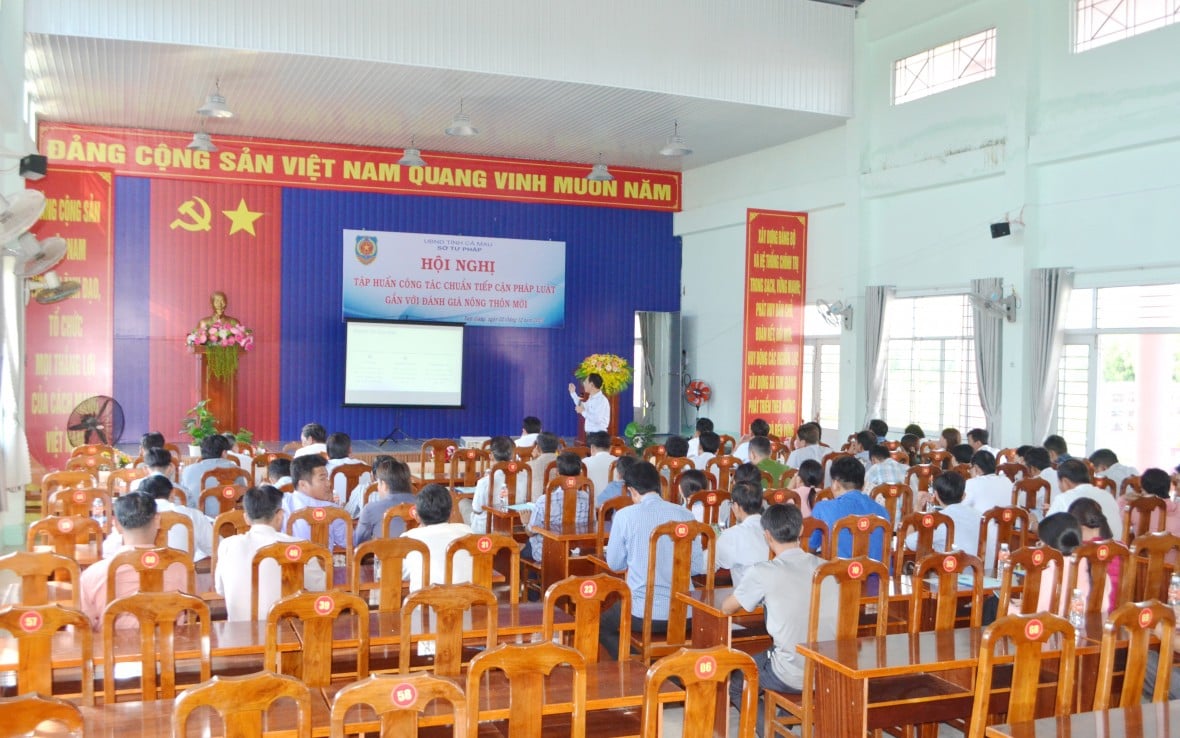 ກ່າເມົາ: ສະໜັບສະໜູນມາດຕະຖານການເຂົ້າເຖິງທາງດ້ານກົດໝາຍ ຕິດພັນກັບການກໍ່ສ້າງຊົນນະບົດໃໝ່