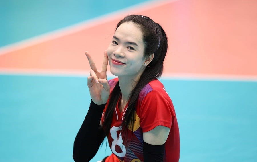 Le Thanh Thuy និង Le Minh Thuan ទទួល​បាន​កិត្តិយស​កាន់​ទង់ជាតិ​សម្រាប់​គណៈប្រតិភូ​កីឡា​វៀតណាម - រូបថត​ទី ២