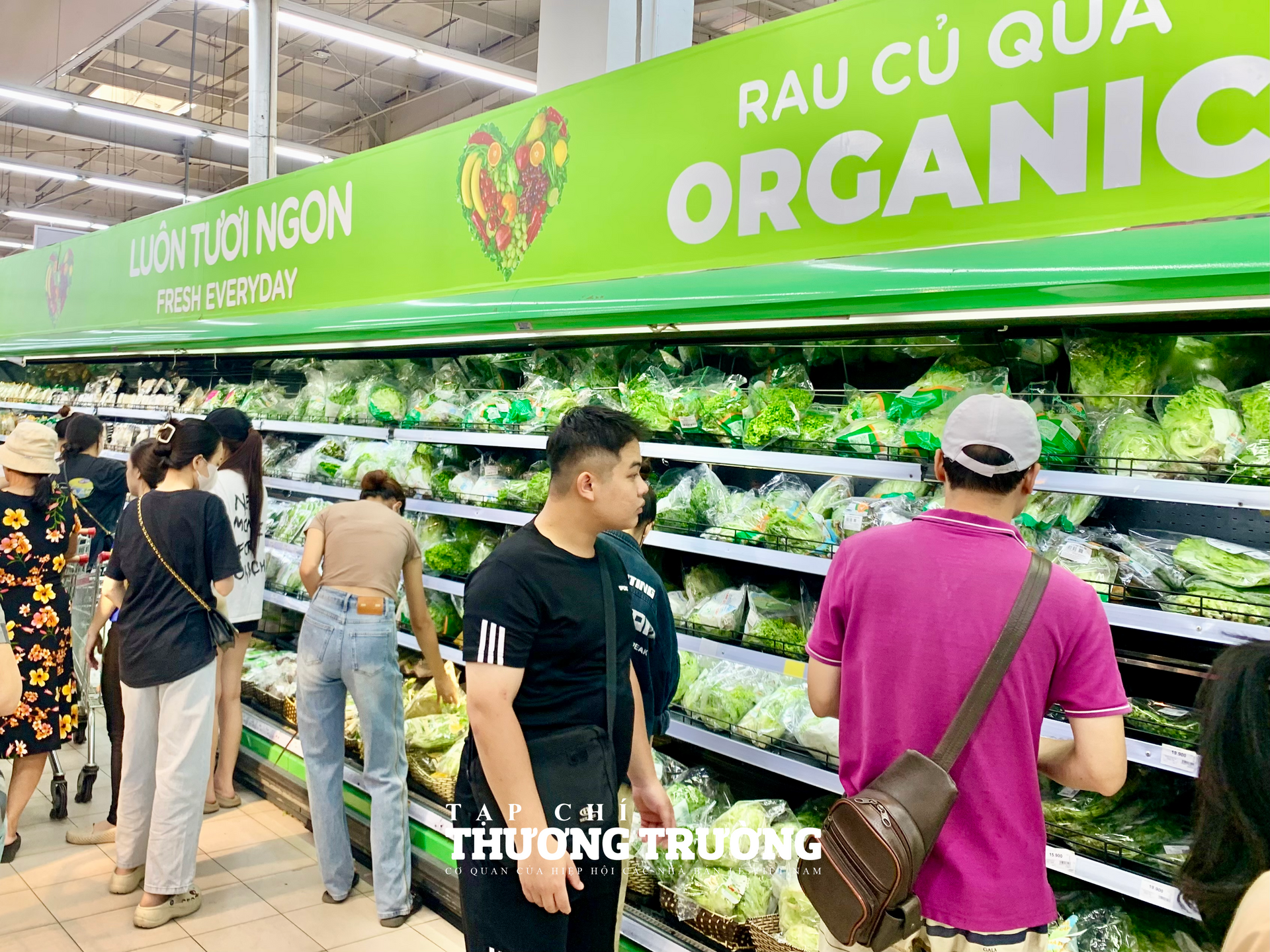 Хошимин обеспечивает поставки зеленых овощей и поддерживает стабильные цены в конце года.