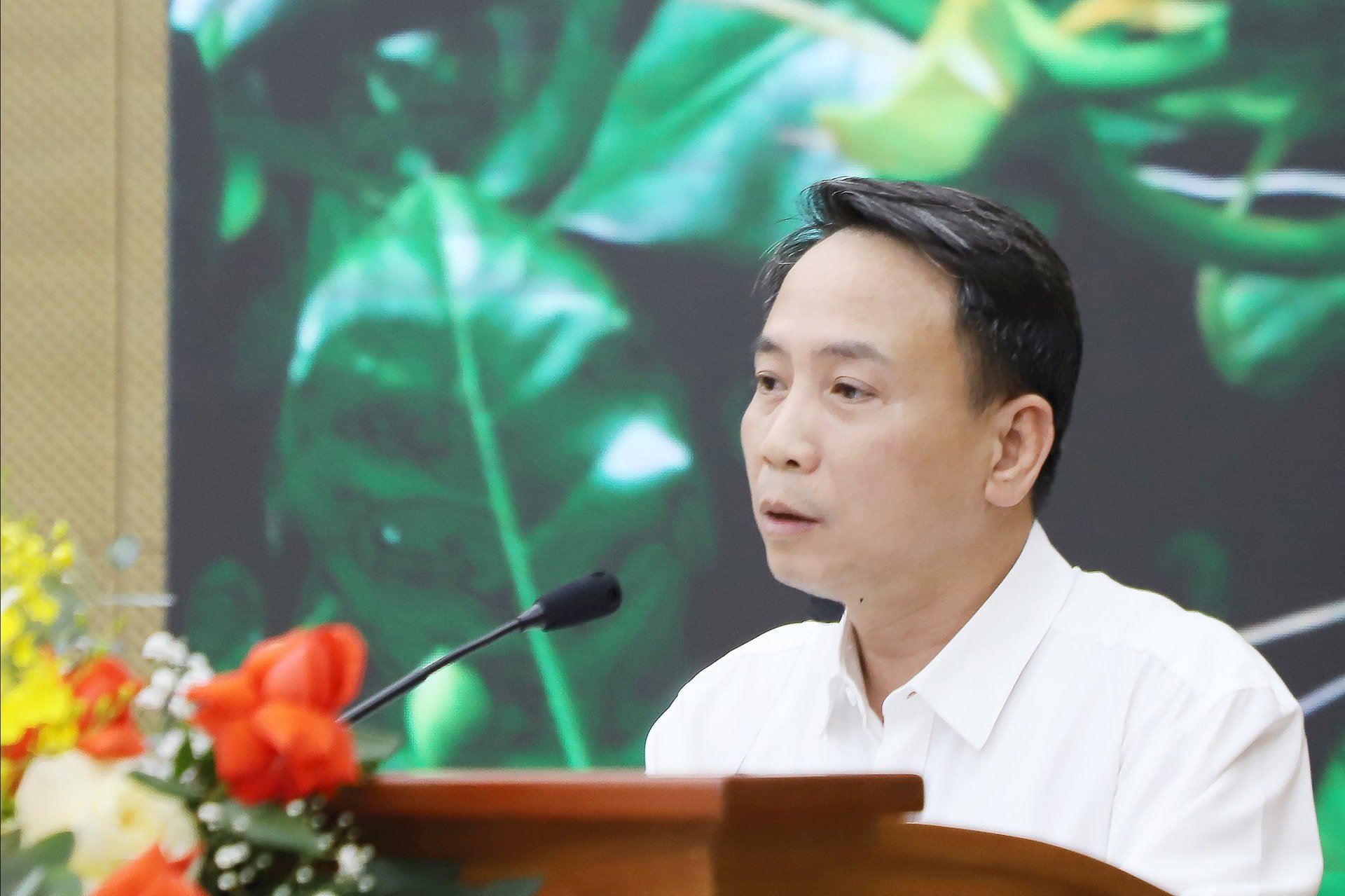 Encik Nguyen Tien Cuong, Ahli Jawatankuasa Tetap Jawatankuasa Pusat Kesatuan Peladang Vietnam, Timbalan Ketua Jawatankuasa Hal Ehwal Peladang, mengakui dasar untuk menyokong petani dan pertanian wilayah Lam Dong.