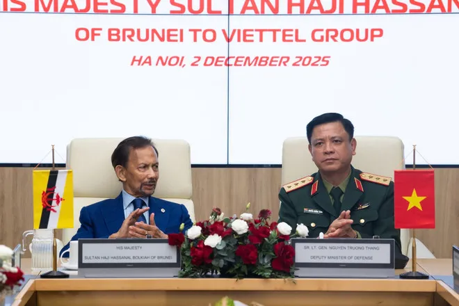 Viettel đón Quốc vương Brunei, mở ra cơ hội hợp tác chiến lược mới - Ảnh 2.