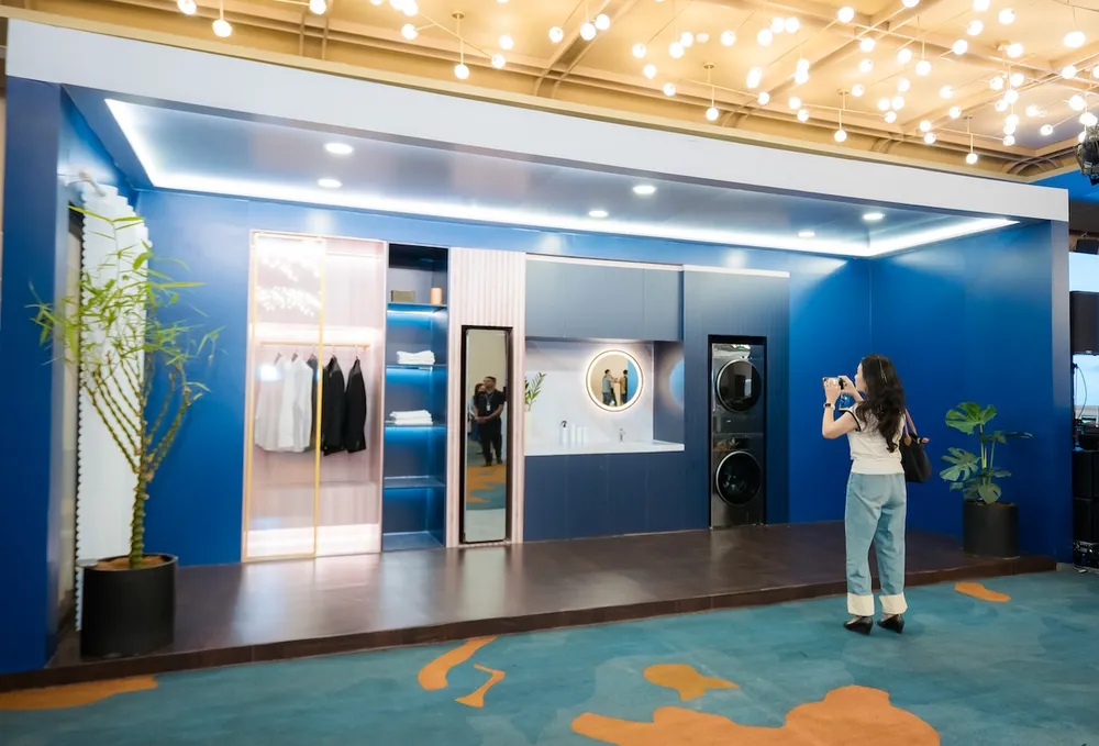 パナソニックのエクスペリエンスハブスペースの一角。