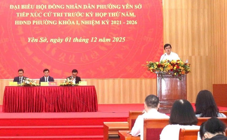 Phường Yên Sở kiến nghị xây thêm trường Trung học cơ sở- Ảnh 2.