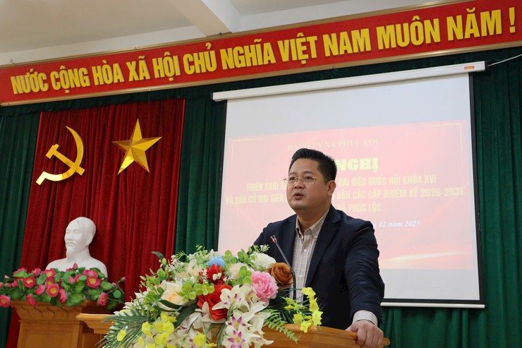 Xã Phúc Lộc triển khai kế hoạch bầu cử Quốc hội khóa XVI và HĐND các cấp nhiệm kỳ 2026-2031- Ảnh 2.