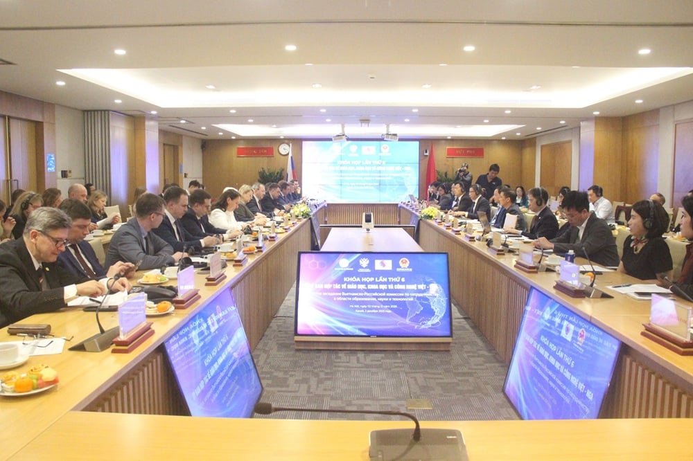 Khóa họp lần thứ 6 Ủy ban hợp tác về giáo dục, khoa học và công nghệ Việt - Nga- Ảnh 1.
