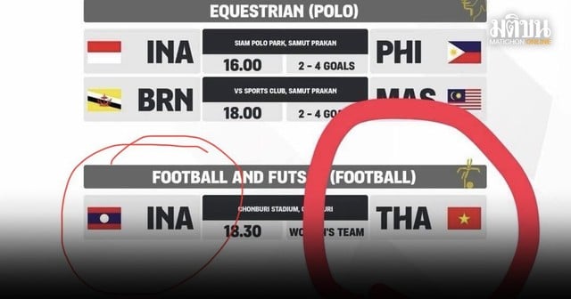 BTC SEA Games sai sót nghiêm trọng, nhầm cờ Thái Lan thành Việt Nam: Liệu có lời xin lỗi?- Ảnh 1.