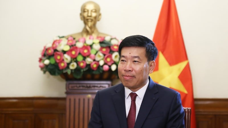 Náměstek ministra zahraničí Nguyen Manh Cuong. (Foto: Světové a vietnamské noviny)