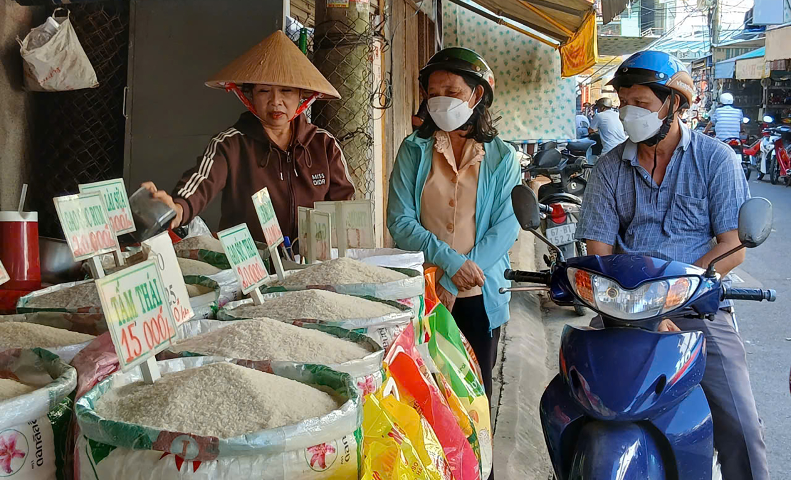 Prisen på An Giang-ris holder seg stabil