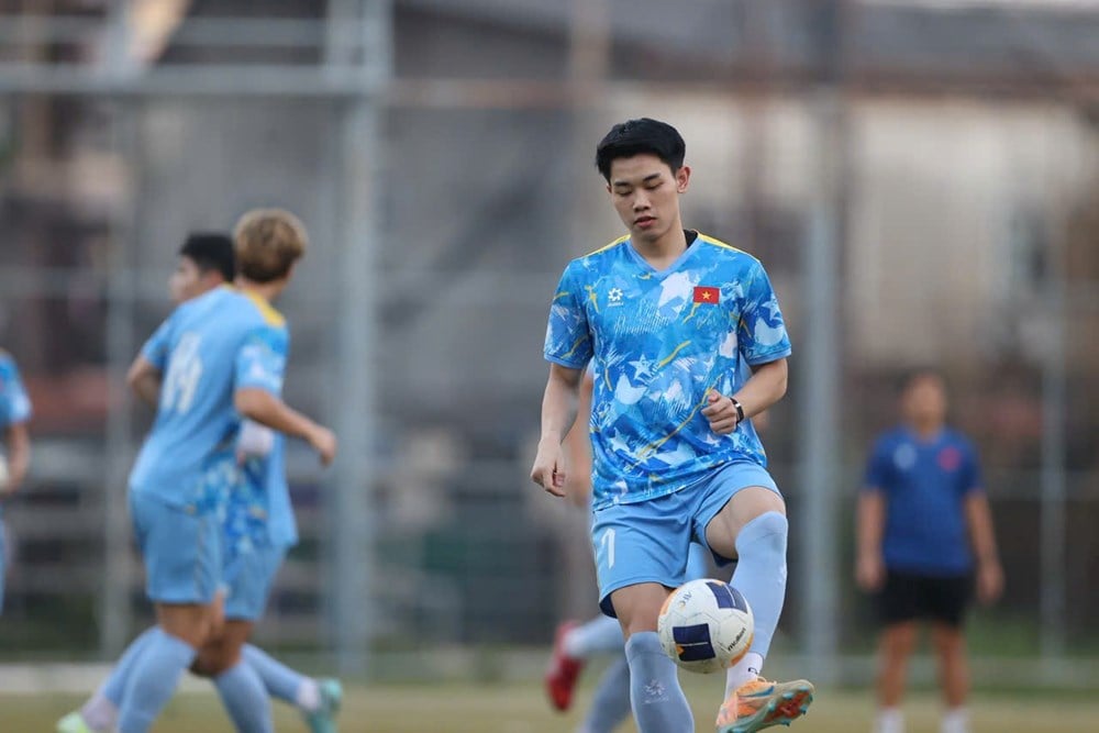 SEA Games 33: U22 Việt Nam sẵn sàng cho trận đấu với U22 Lào - ảnh 1