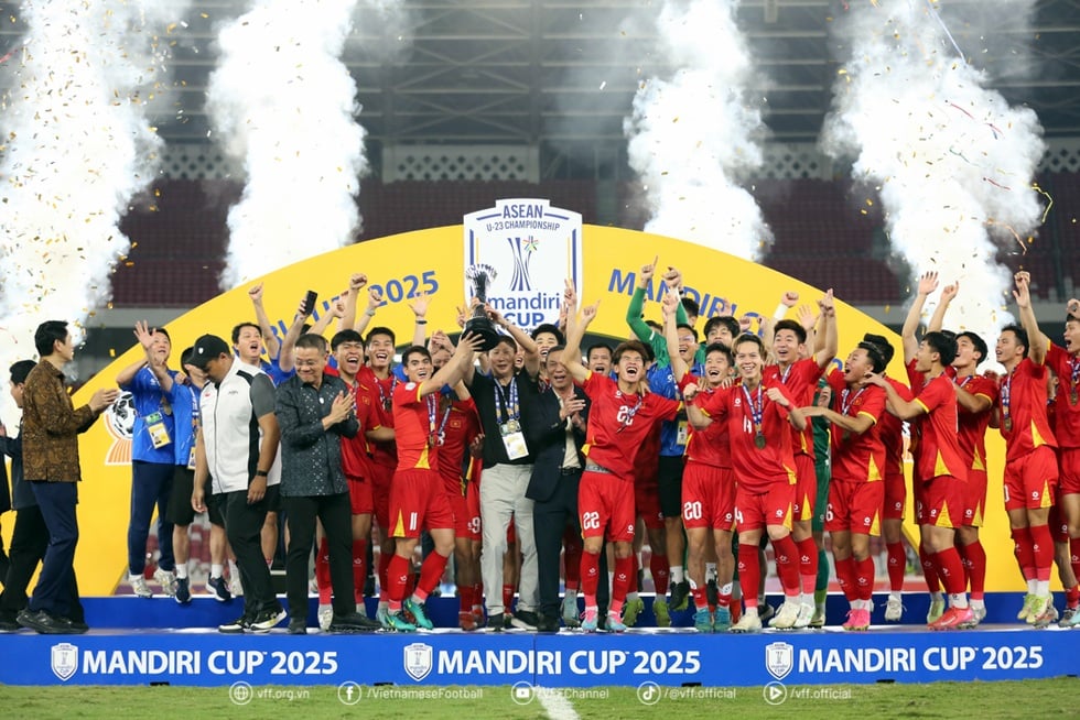 U22 វៀតណាម ដណ្តើមបានមេដាយមាសស៊ីហ្គេម៖ តំណែង 