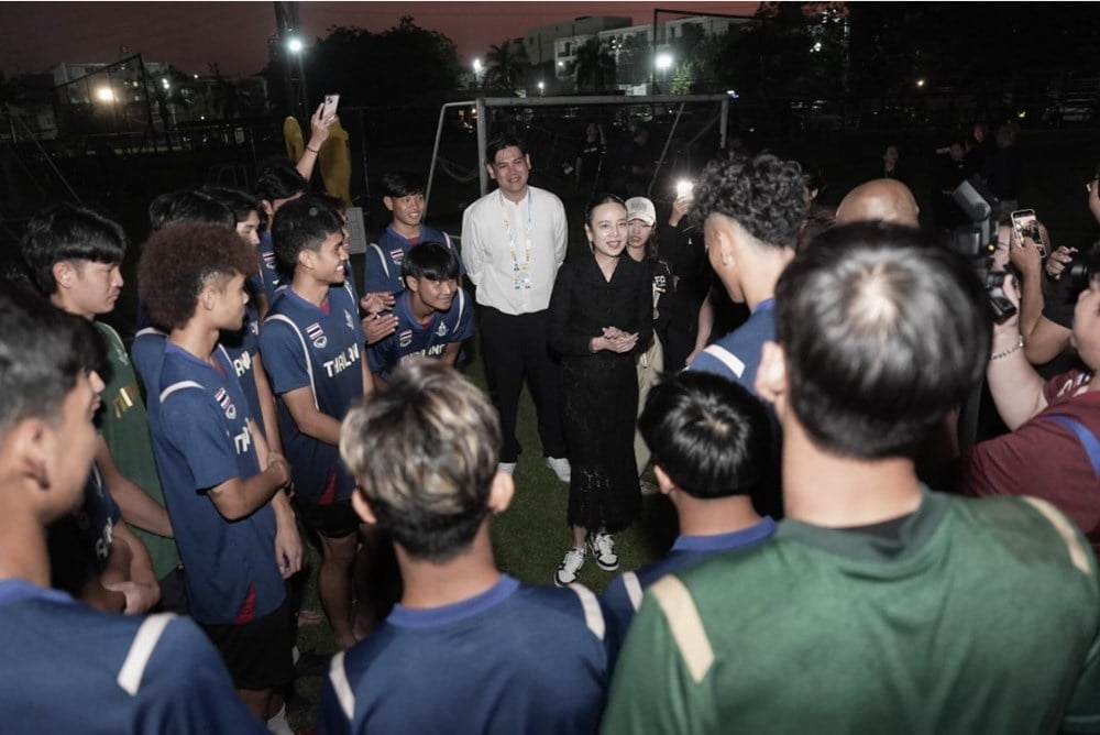 मैडम पैंग दृढ़ हैं और उन्हें उम्मीद है कि थाई पुरुष फुटबॉल घरेलू मैदान पर SEA गेम्स का खिताब फिर से हासिल कर लेगा - फोटो 1