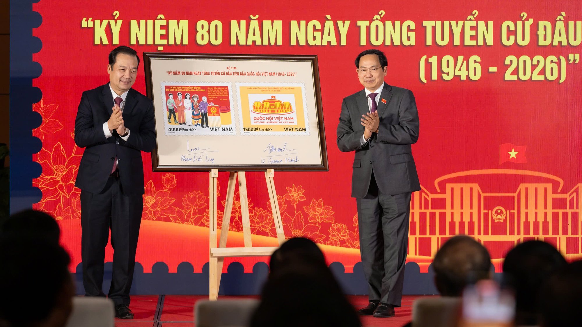 Khai trương Bảo tàng Quốc hội Việt Nam và công bố các bộ sách, ấn phẩm và phát hành bộ tem bưu chính Kỷ niệm 80 năm Quốc hội Việt Nam - Ảnh 10.