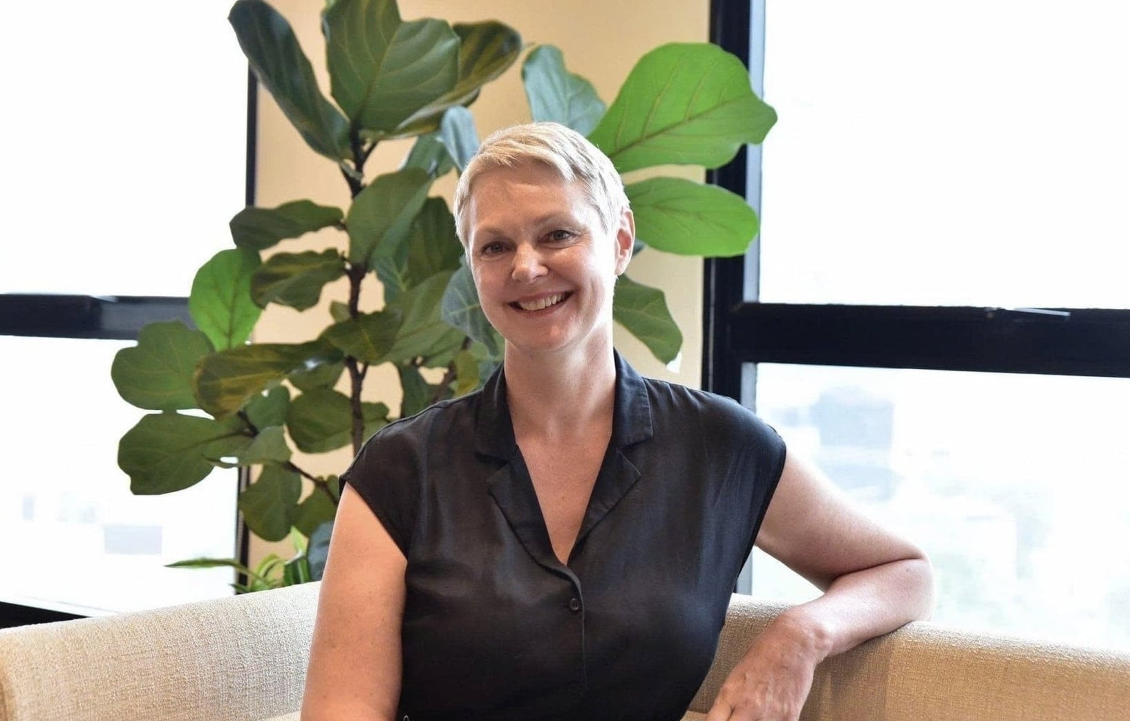 Bà Hilde Solbakken, Đại sứ Na Uy tại Việt Nam. Ảnh: Kiều Chi.