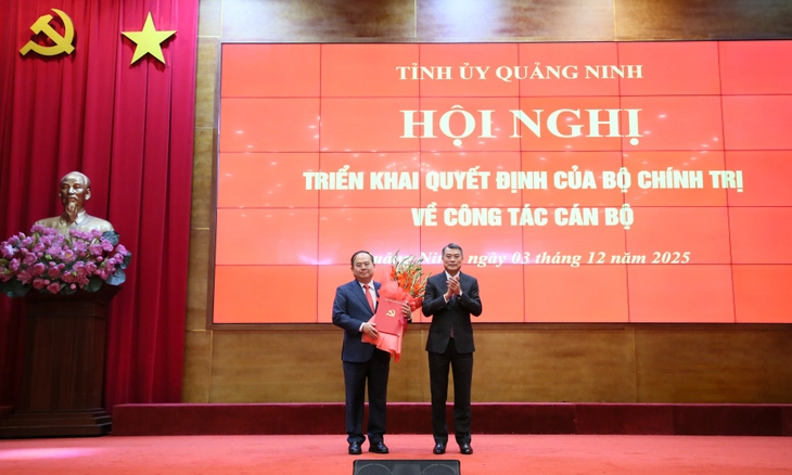 Bí thư Cao Bằng Quản Minh Cường làm Bí thư Quảng Ninh - Ảnh 1.