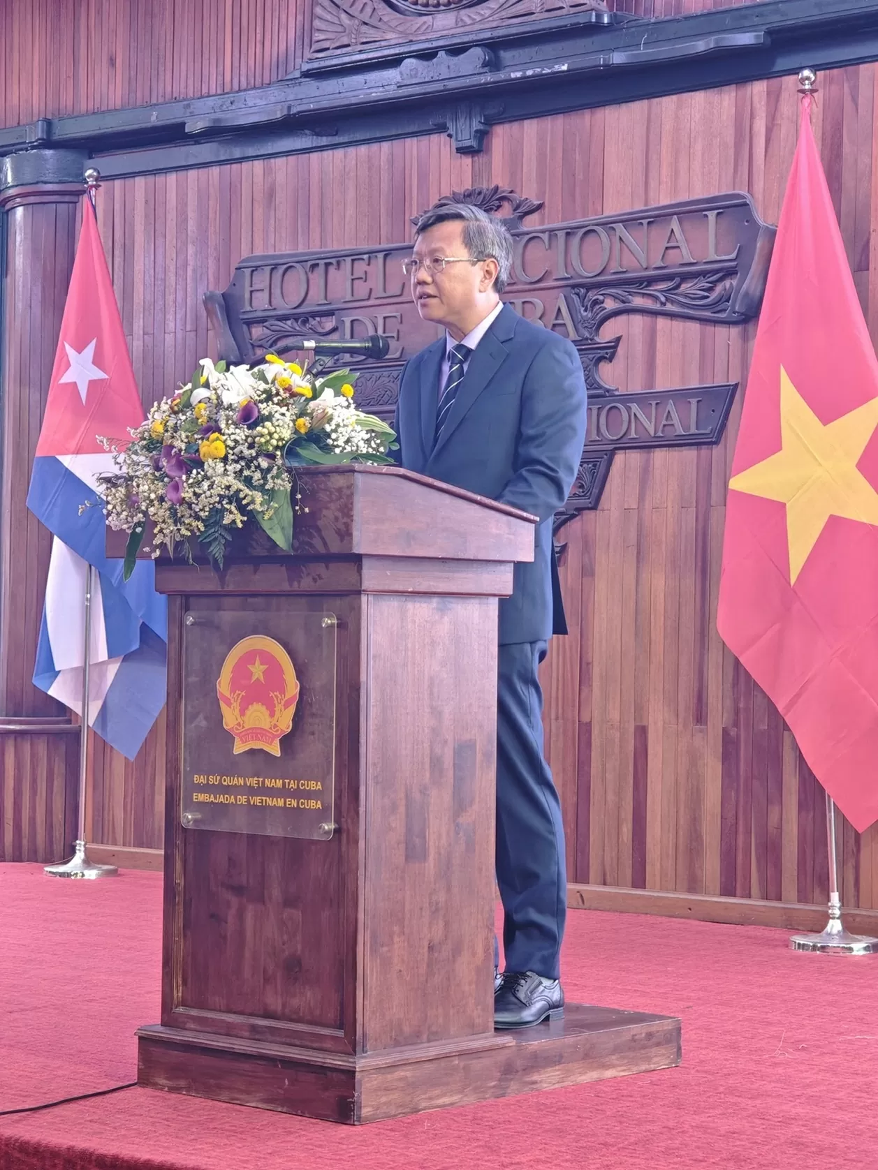 Lễ kỷ niệm 65 năm thiết lập quan hệ ngoại giao Việt Nam-Cuba tại La Habana