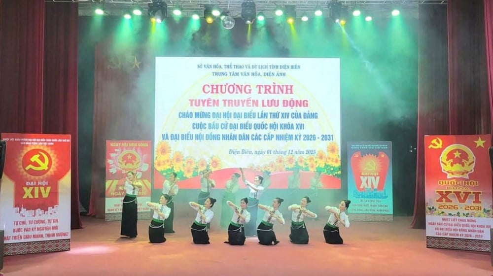 Ökad propaganda för att välkomna partiets 14:e nationella kongress, val av suppleanter till den 16:e nationalförsamlingen och folkråd på alla nivåer - foto 2