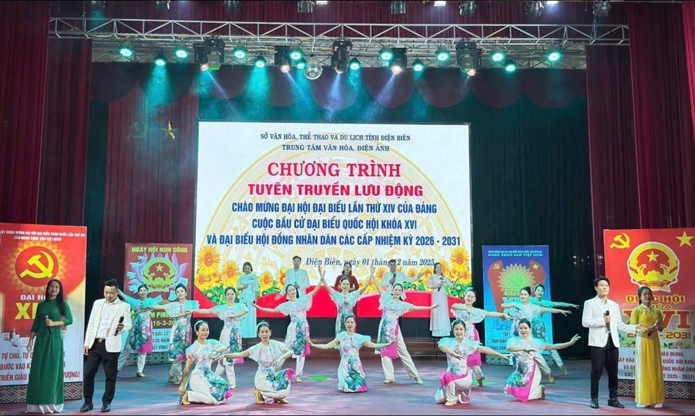 Ökad propaganda för att välkomna partiets 14:e nationella kongress, val av suppleanter till den 16:e nationalförsamlingen och folkråd på alla nivåer - foto 4